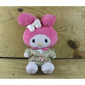My Melody Build a Bear 2010 Hello Kitty Limited Edition 18" Plush Cat White Pink